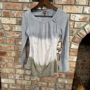 Gray and White Ombre - Language Los Angeles shirt